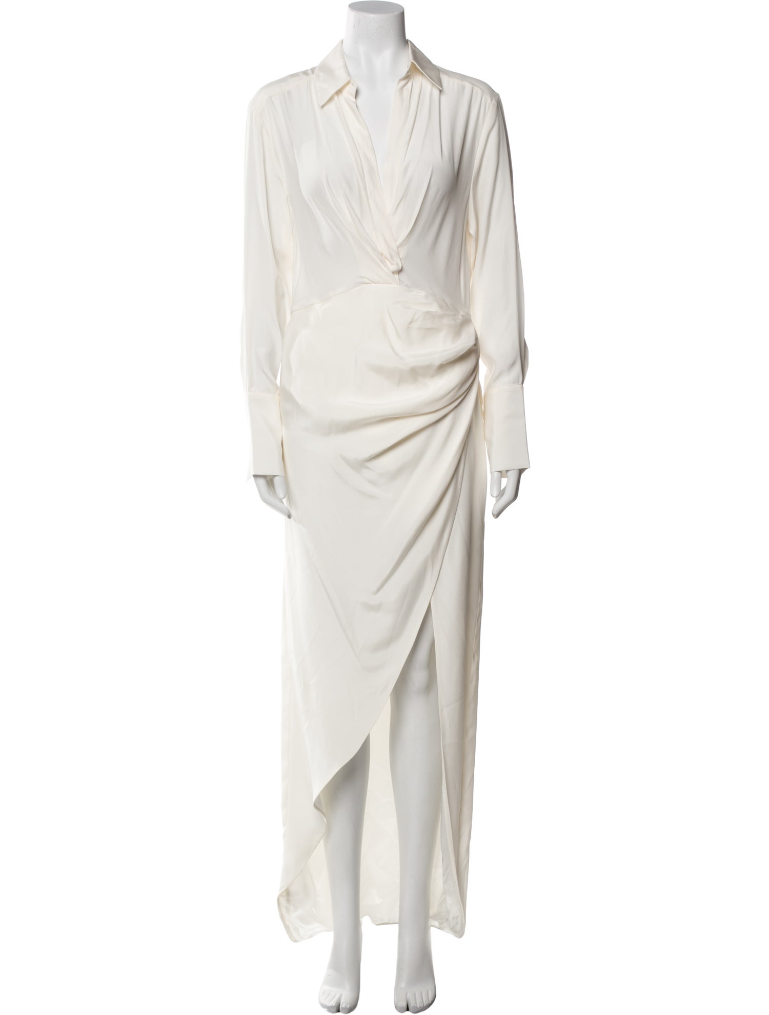 GAUGE81 Silk Knee-Length Dress