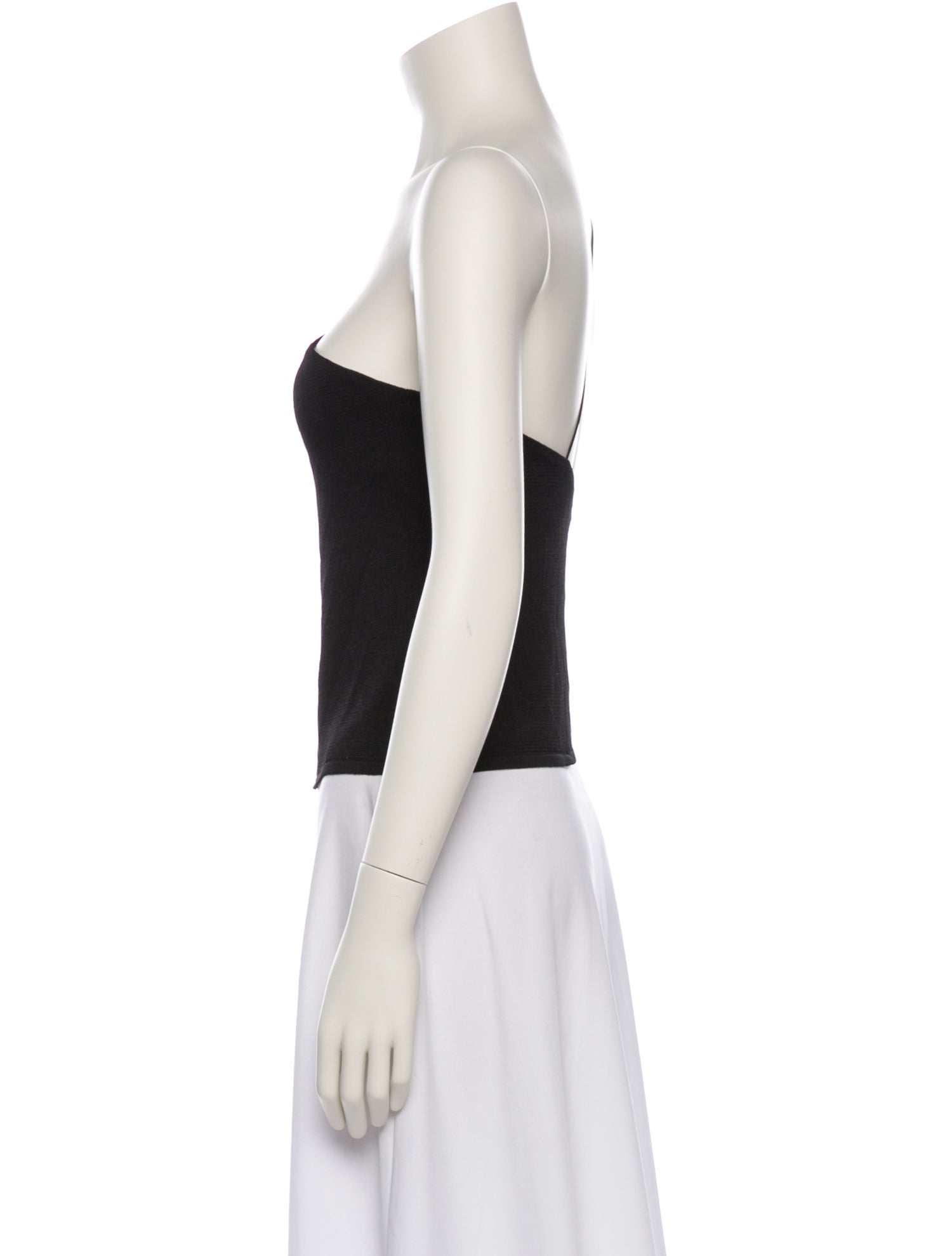 GAUGE81 One-Shoulder Sleeveless Crop Top