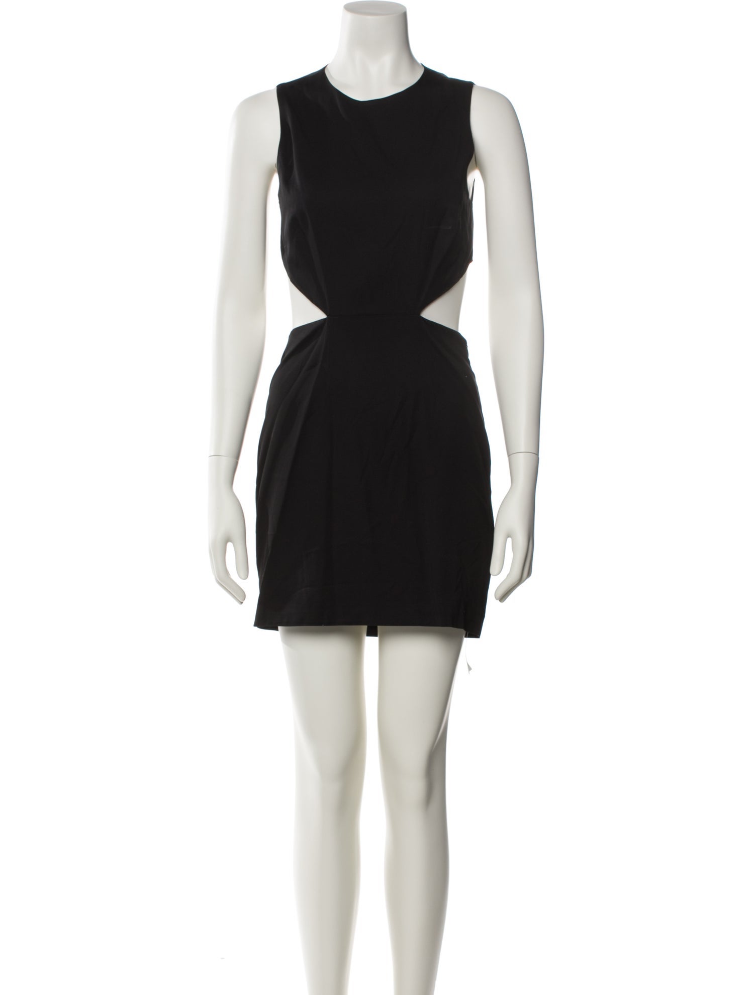 GAUGE81 Crew Neck Mini Dress