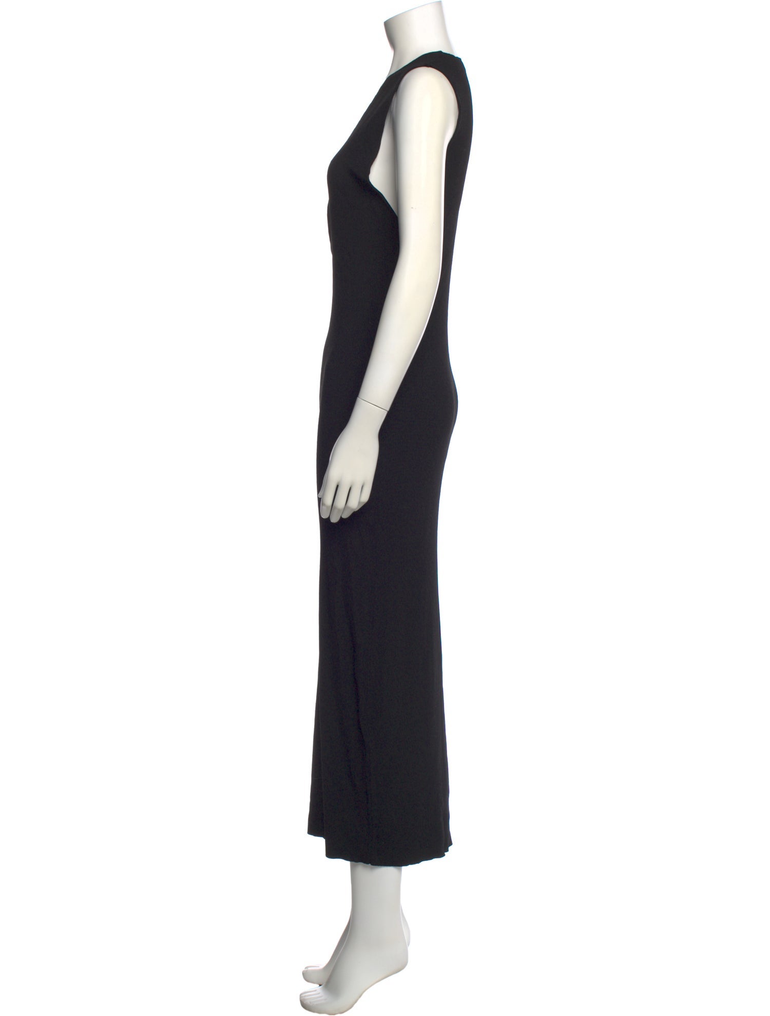 GAUGE81 V-Neck Long Dress