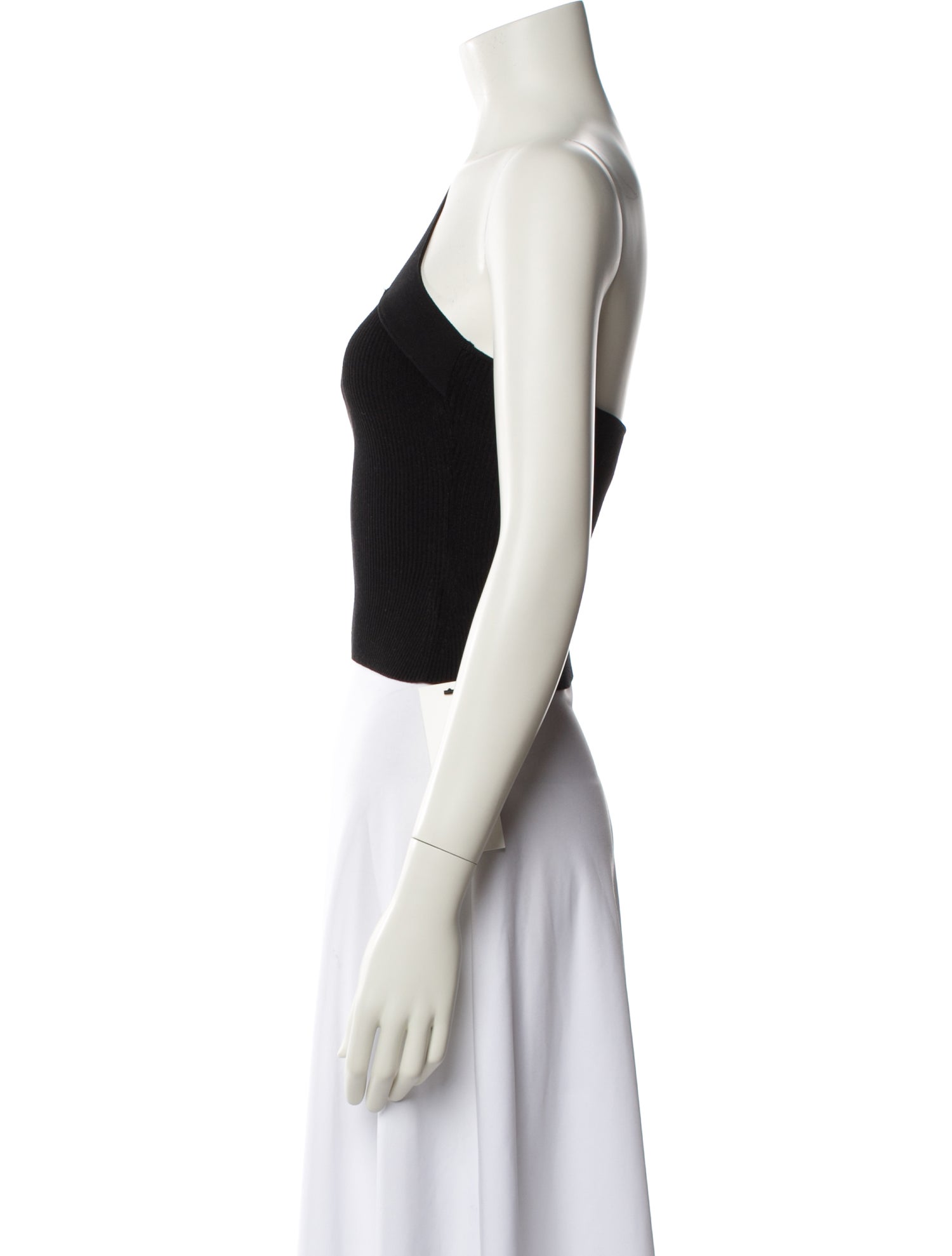 GAUGE81 One-Shoulder Sleeveless Crop Top