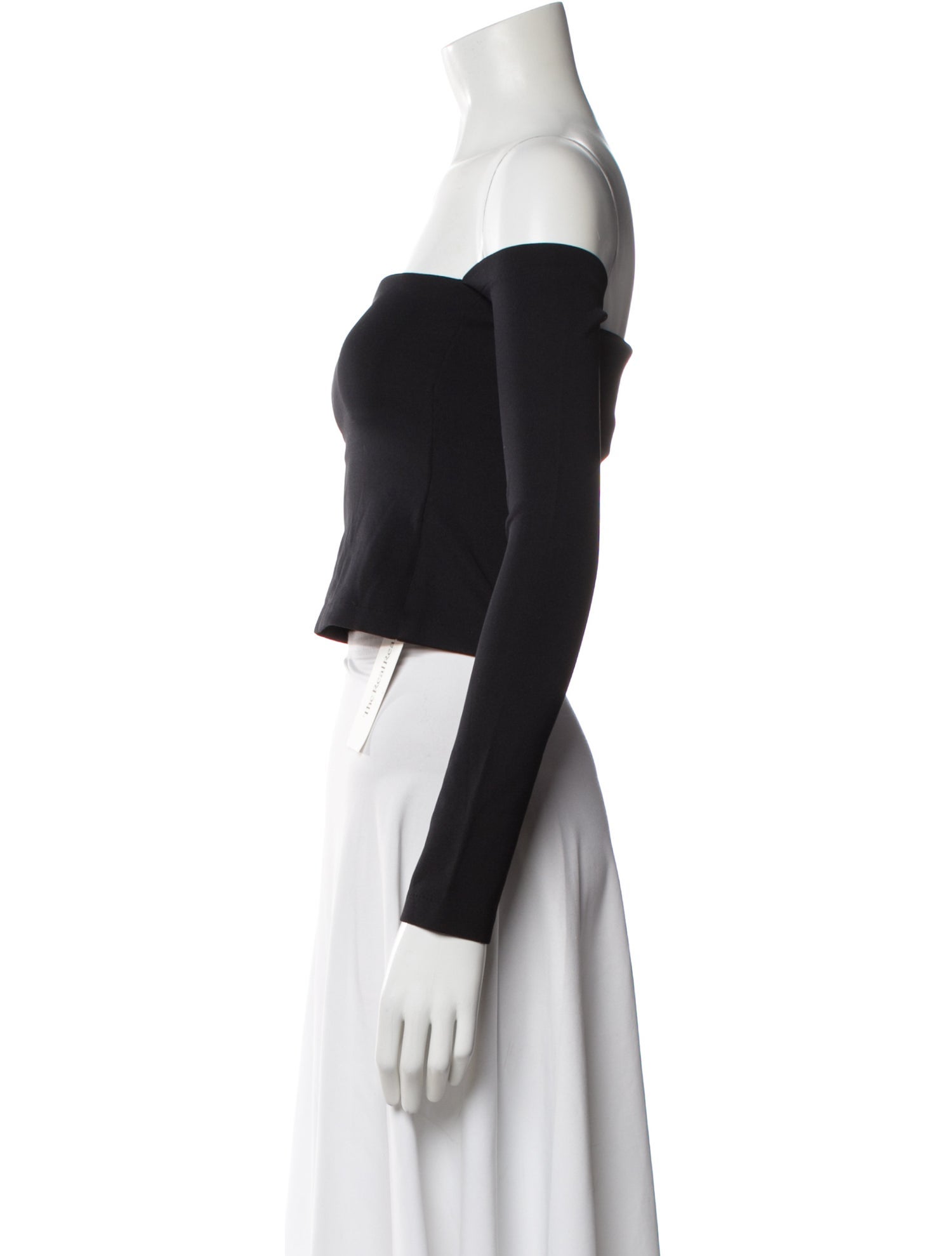 GAUGE81 Off-The-Shoulder Long Sleeve Crop Top