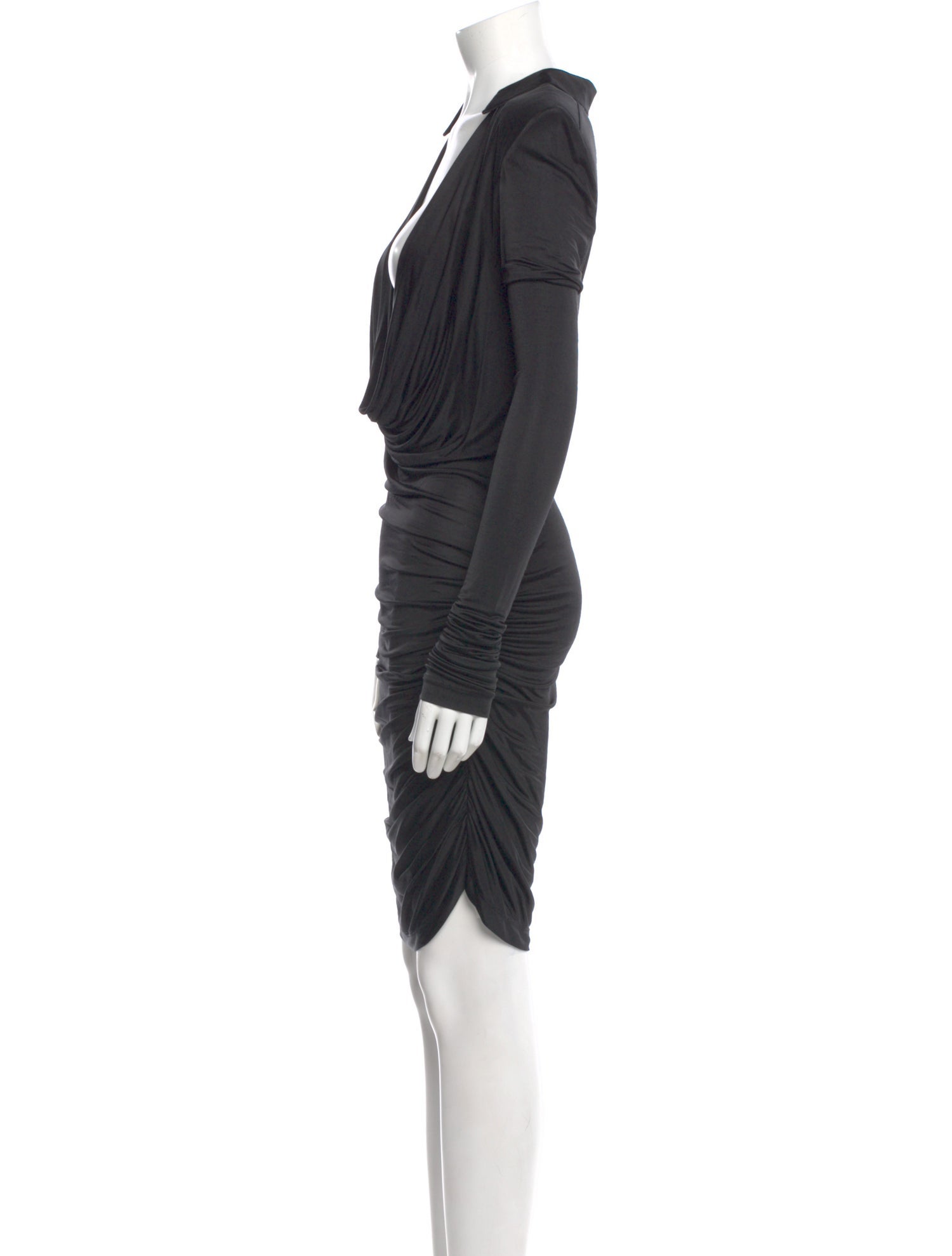 GAUGE81 Cowl Neck Knee-Length Dress