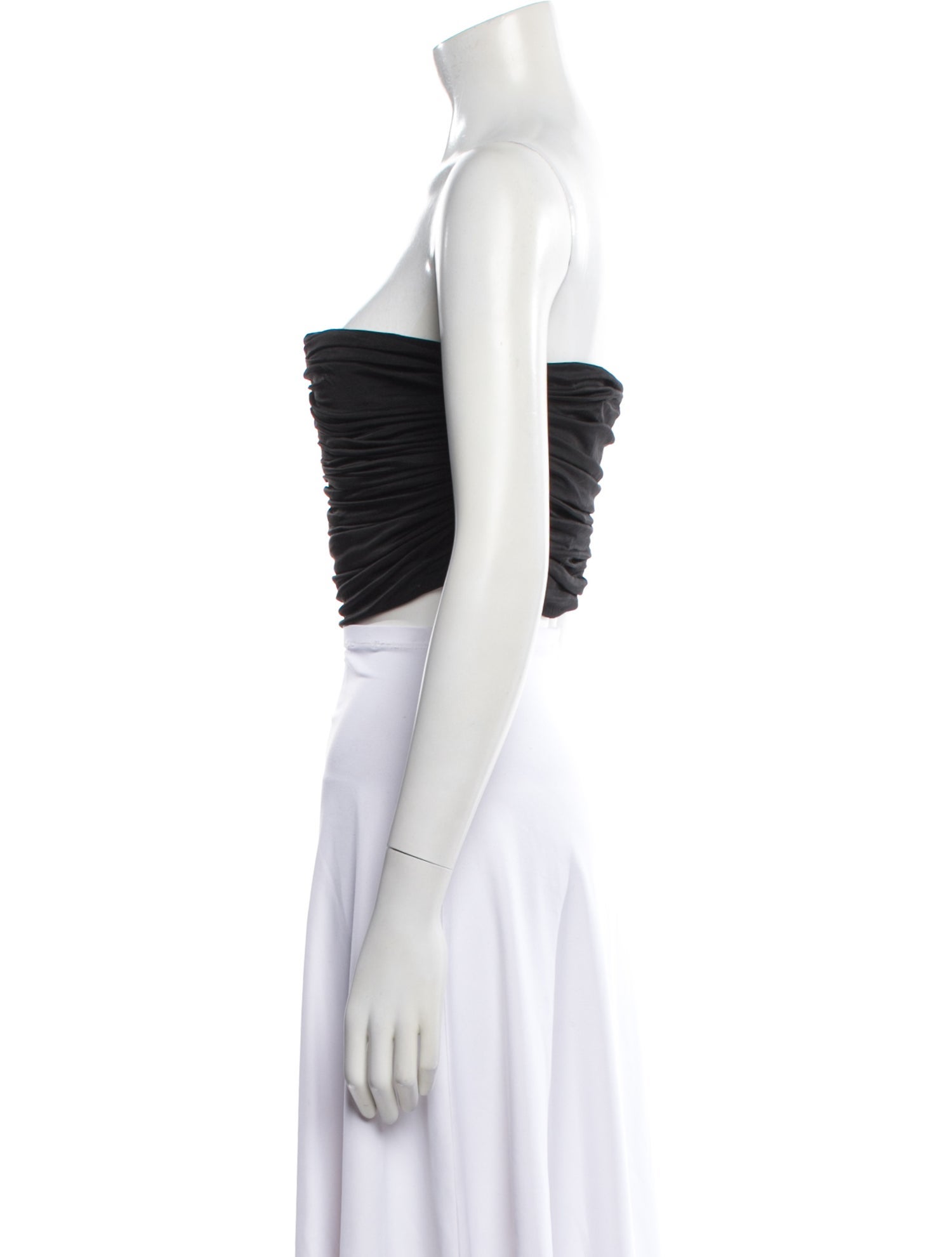 GAUGE81 Strapless Crop Top