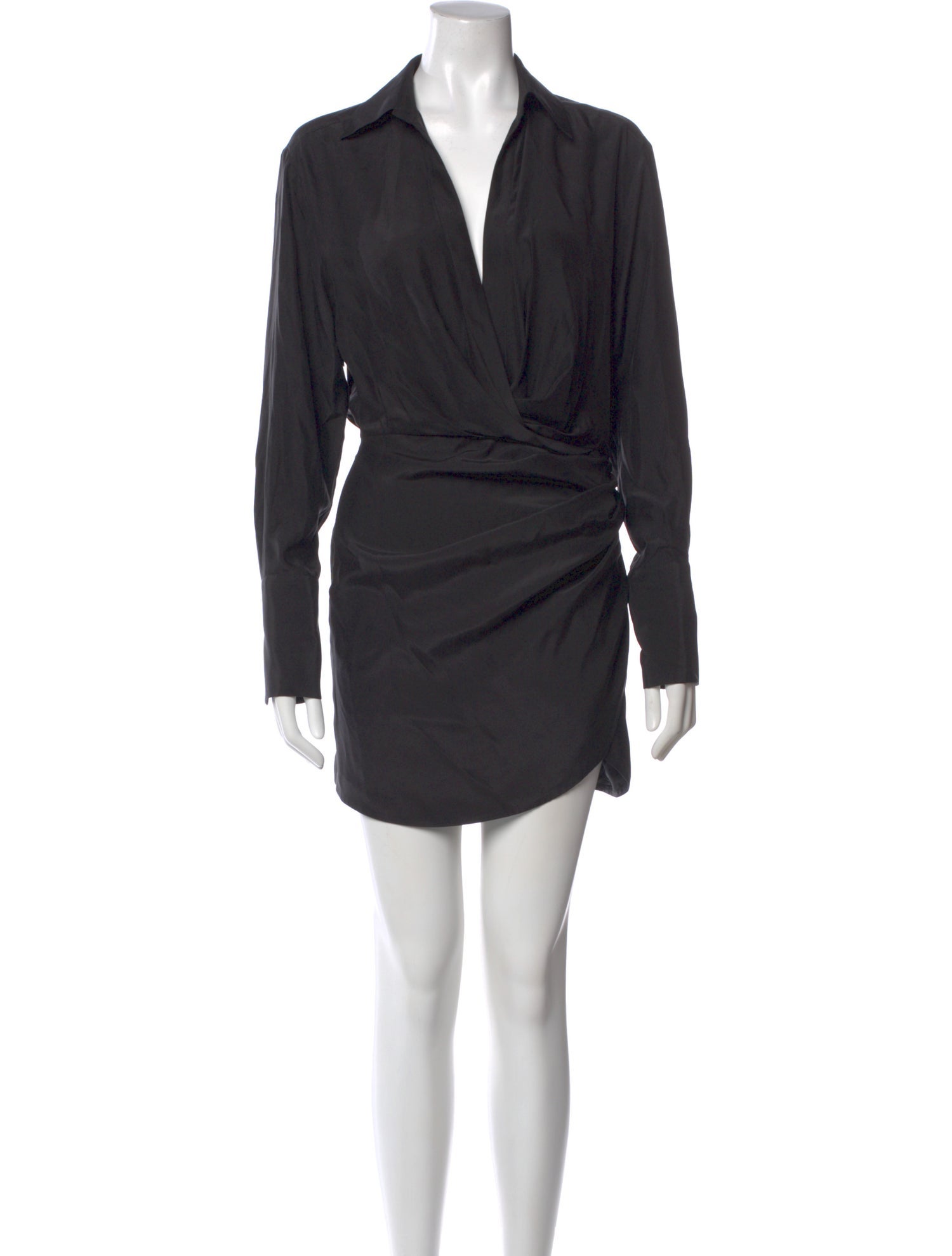 GAUGE81 Silk Long Sleeve Blouse