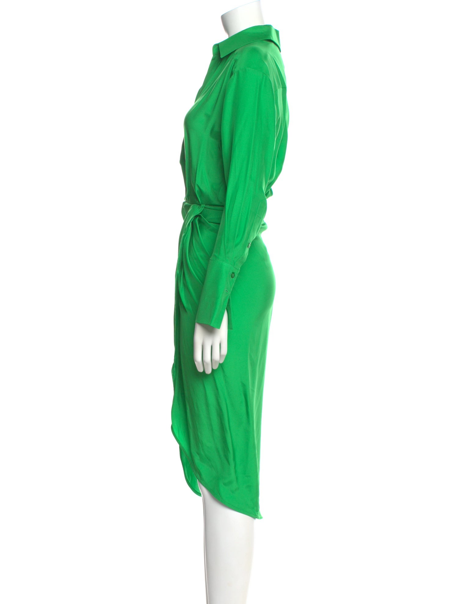 GAUGE81 V-Neck Long Dress