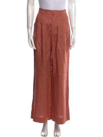 Aureta Pants Linen Wide Leg S