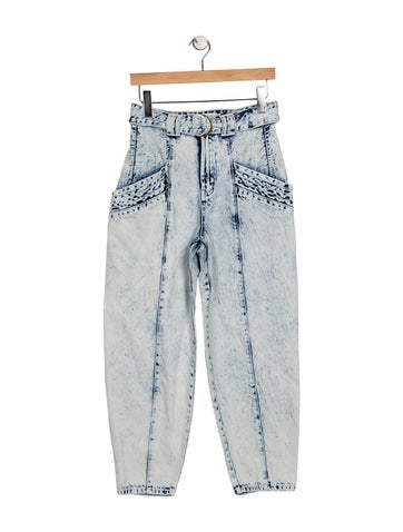 Aureta Jeans High-Rise Straight Leg S