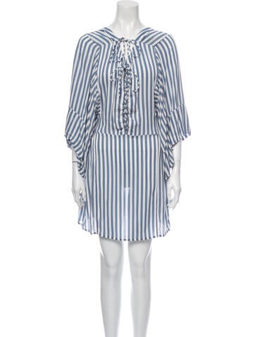 Auguste Dresses Striped Mini Dress M