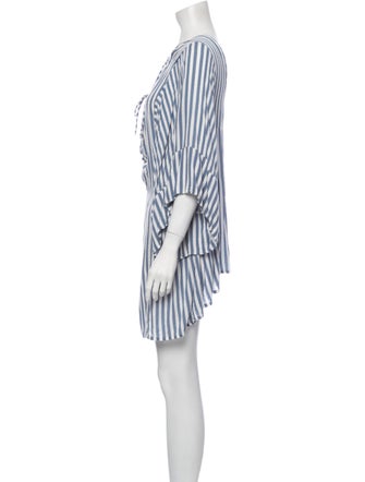 Auguste Striped Mini Dress