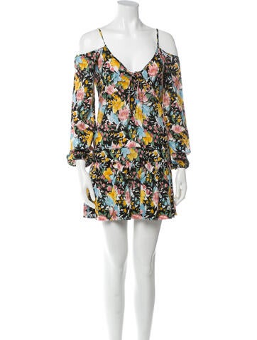 Auguste Dresses Floral Print Mini Dress S