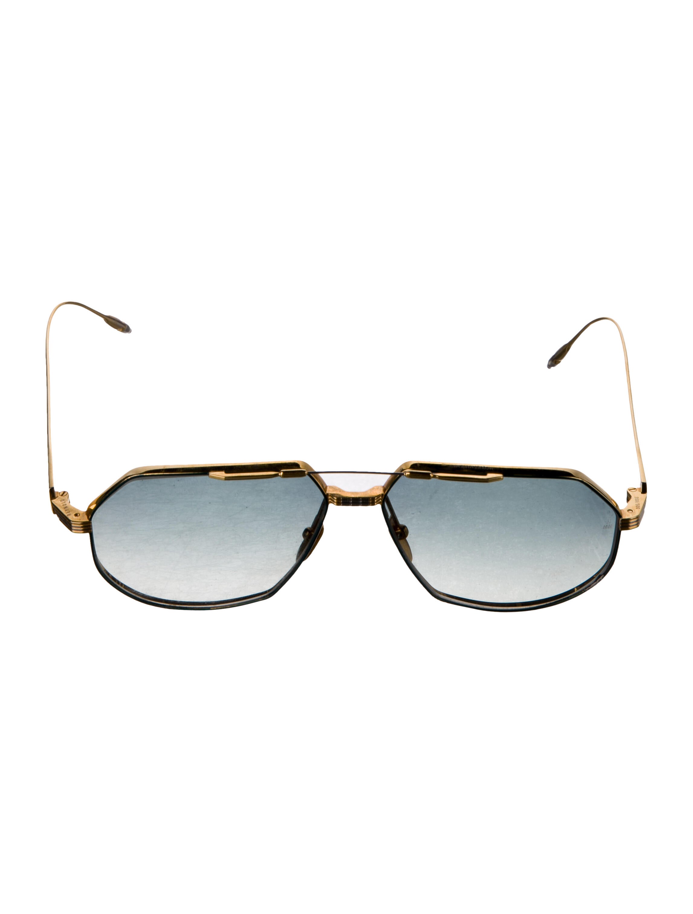 Audrey Louise Reynolds Square Gradient Sunglasses
