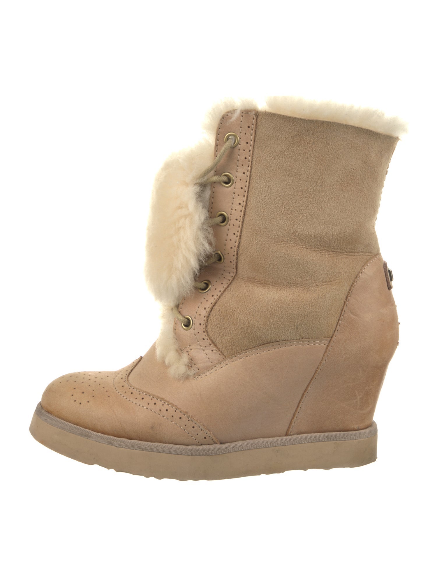 Australia Luxe Collective Leather Lace-Up Boots