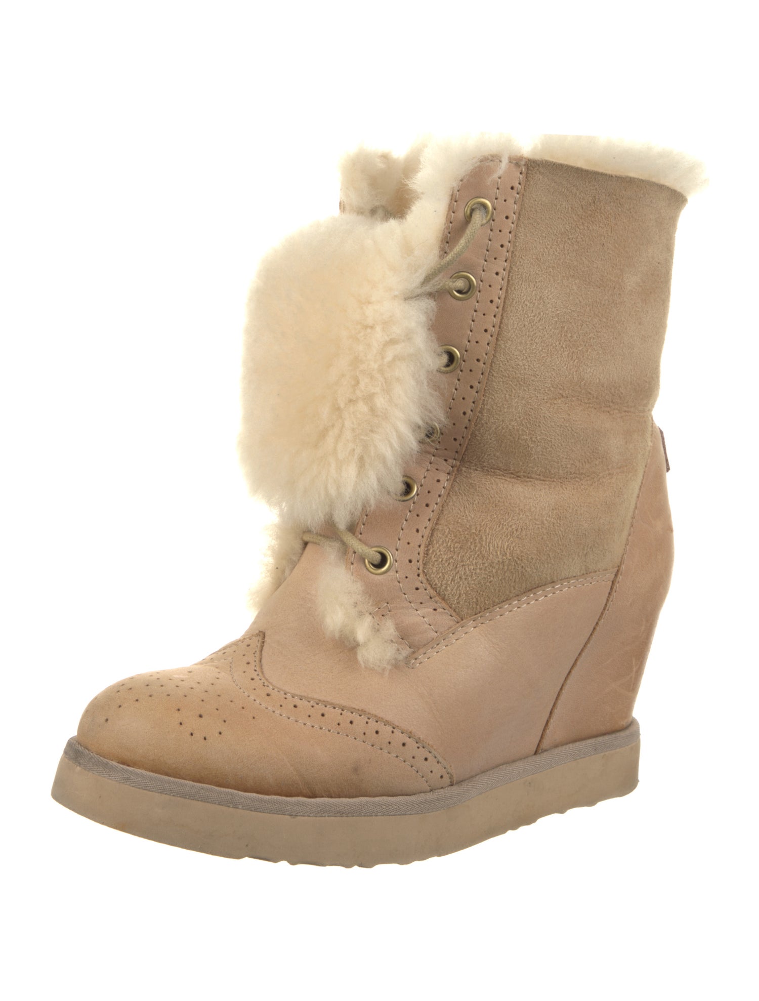 Australia Luxe Collective Leather Lace-Up Boots