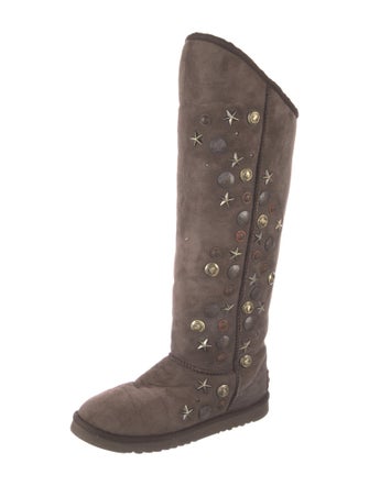 Australia Luxe Collective Suede Patterned Snow Boots