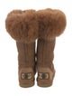 Australia Luxe Collective Suede Fur Trim Boots
