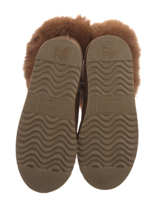 Australia Luxe Collective Suede Fur Trim Boots