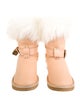 Australia Luxe Collective Leather Faux Fur Trim Boots