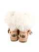 Australia Luxe Collective Leather Faux Fur Trim Boots