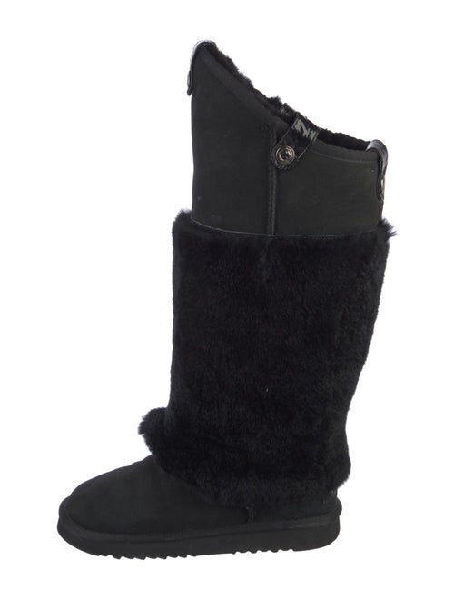 Australia Luxe Collective Suede Fur Trim Boots