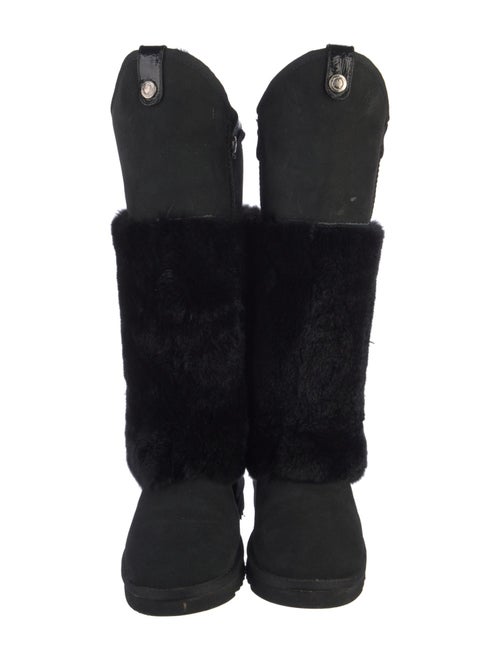 Australia Luxe Collective Suede Fur Trim Boots