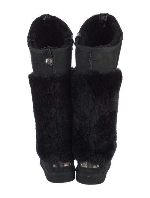 Australia Luxe Collective Suede Fur Trim Boots