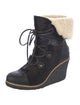 Australia Luxe Collective Suede Printed Lace-Up Boots