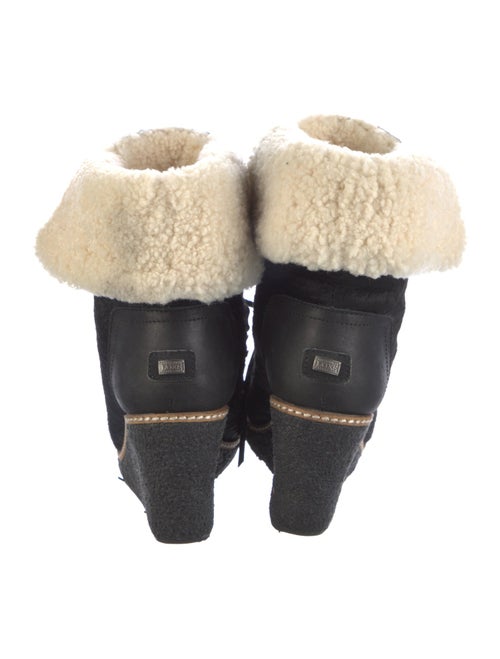 Australia Luxe Collective Suede Printed Lace-Up Boots