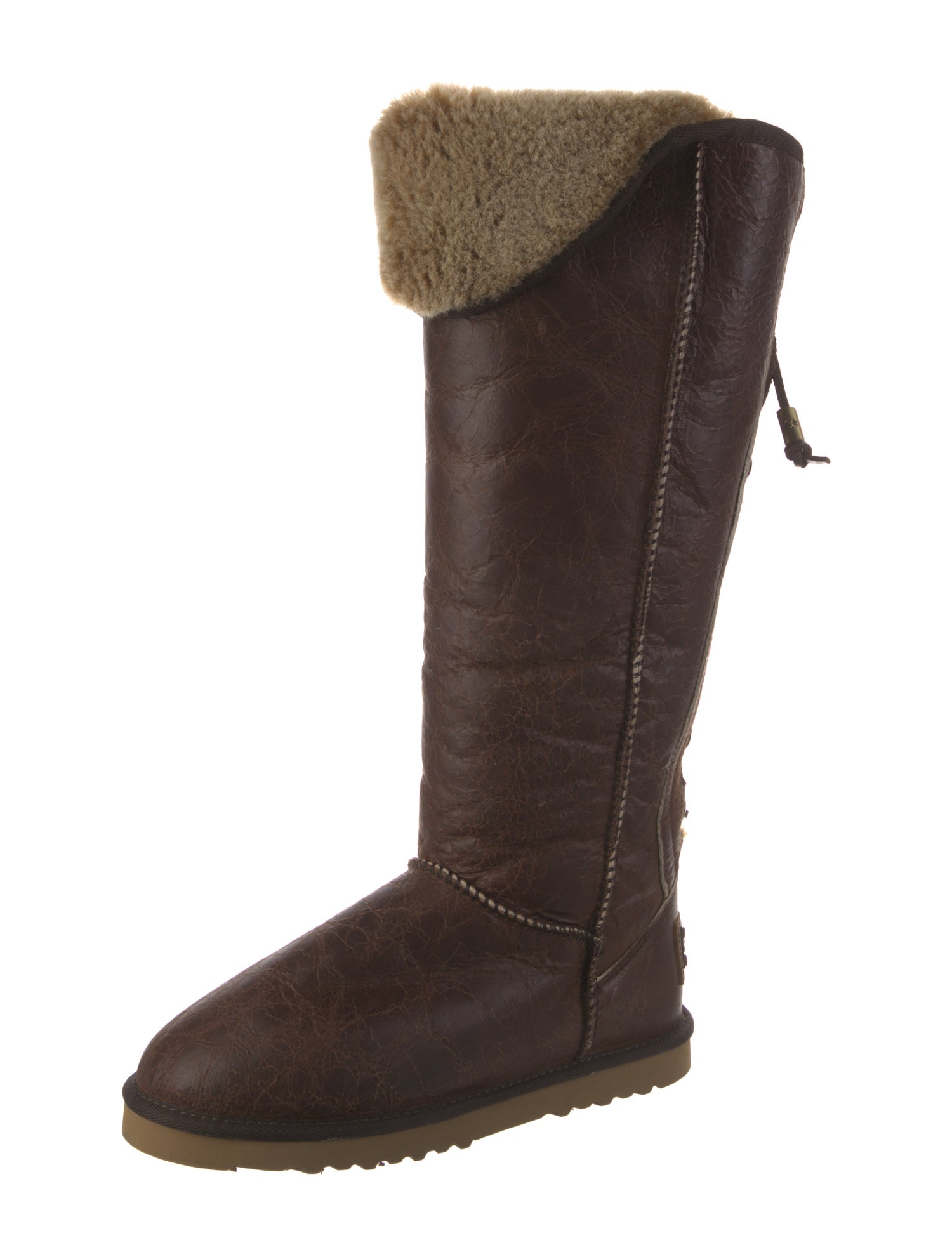 Australia Luxe Collective Leather Lace-Up Boots w/ Tags