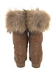 Australia Luxe Collective Suede Fur Trim Boots