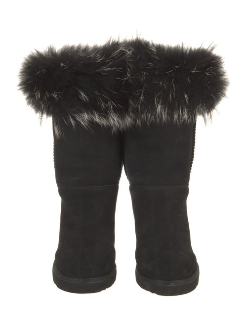 Australia Luxe Collective Suede Fur Trim Boots