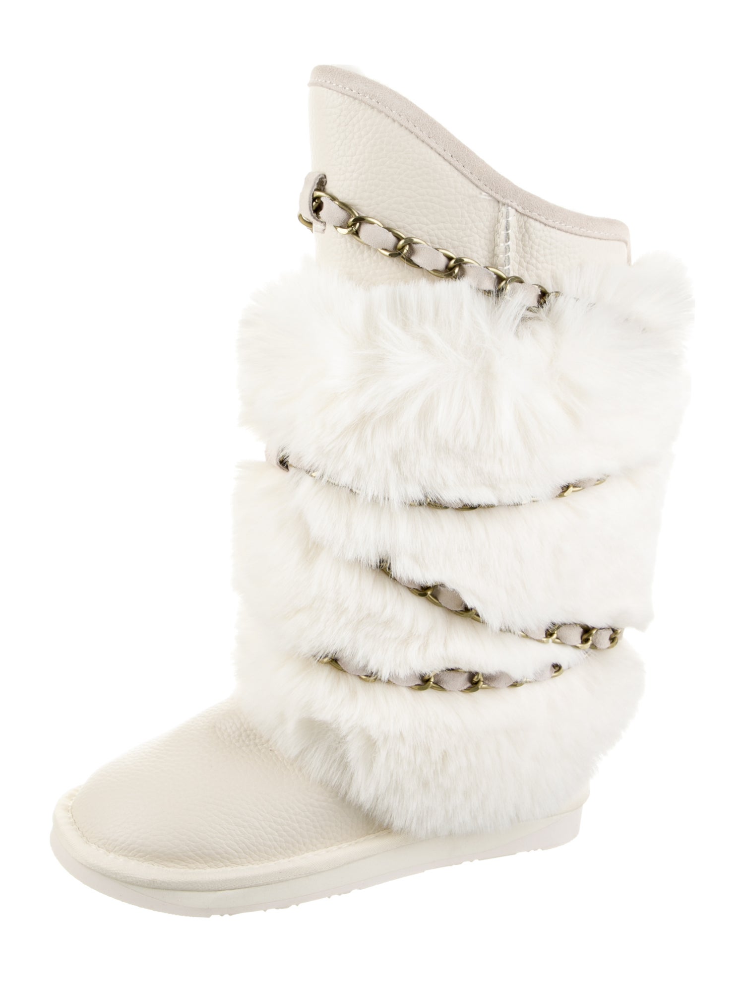 Australia Luxe Collective Leather Printed Lace-Up Boots