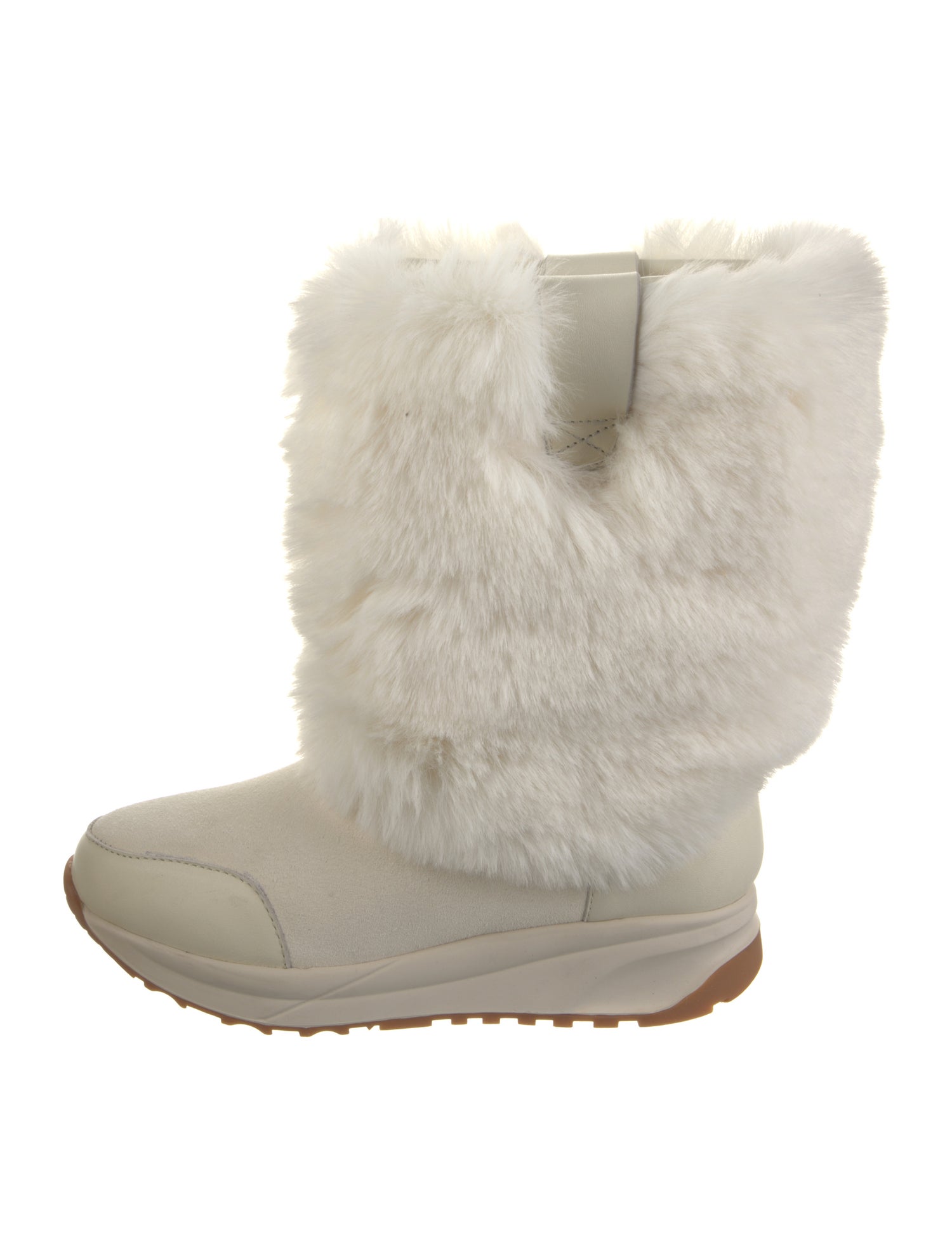Australia Luxe Collective Suede Faux Fur Trim Boots