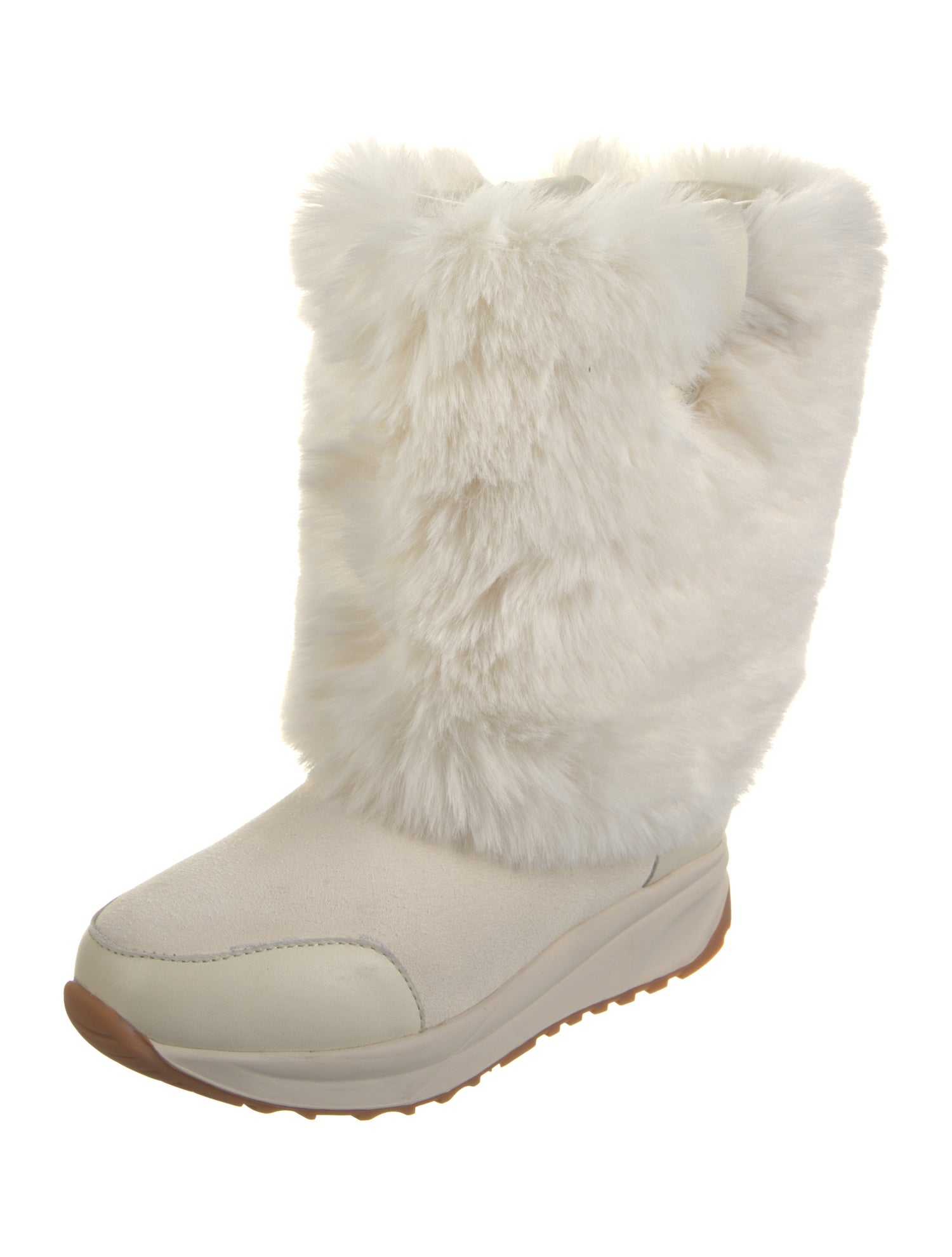 Australia Luxe Collective Suede Faux Fur Trim Boots