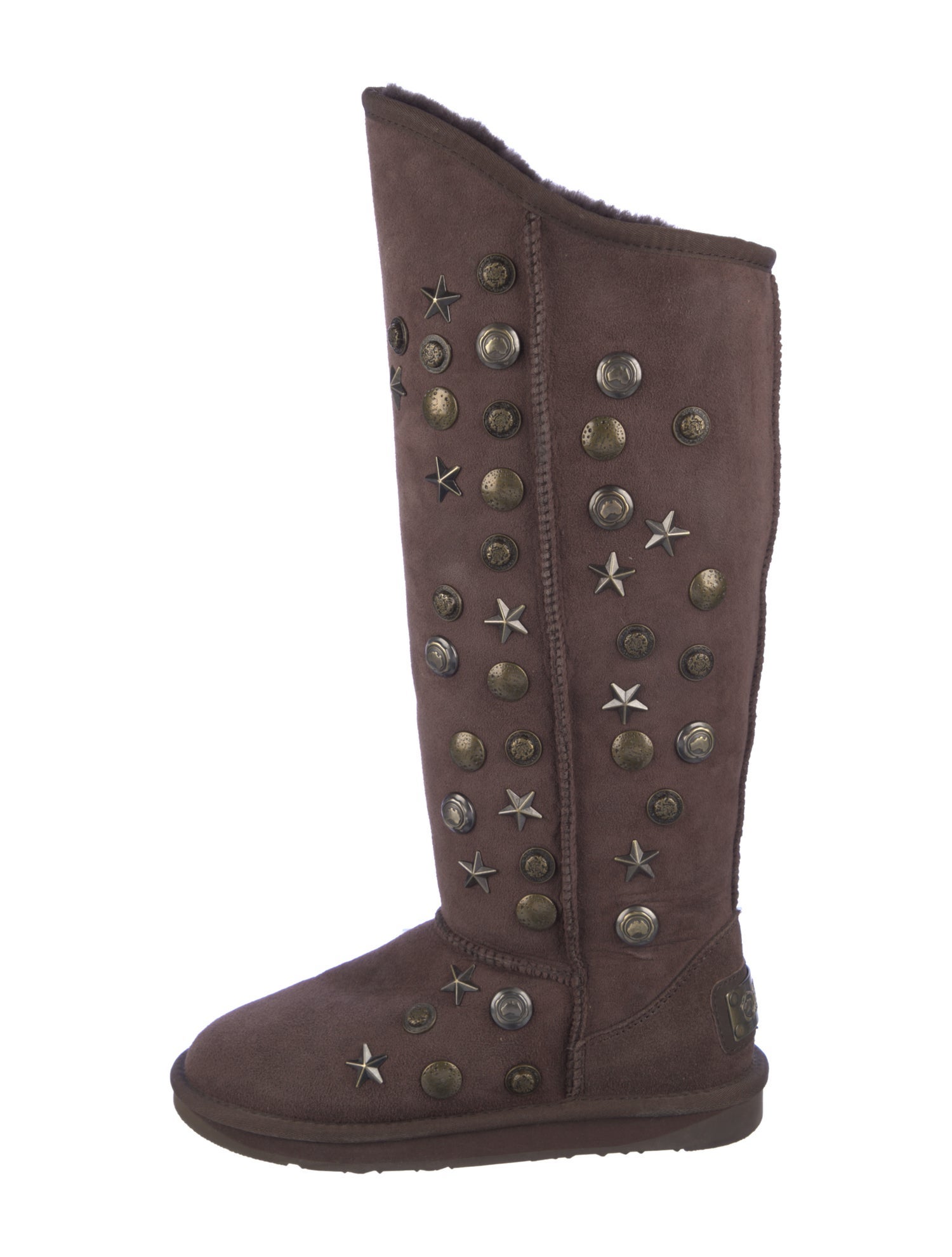 Australia Luxe Collective Suede Studded Accents Boots