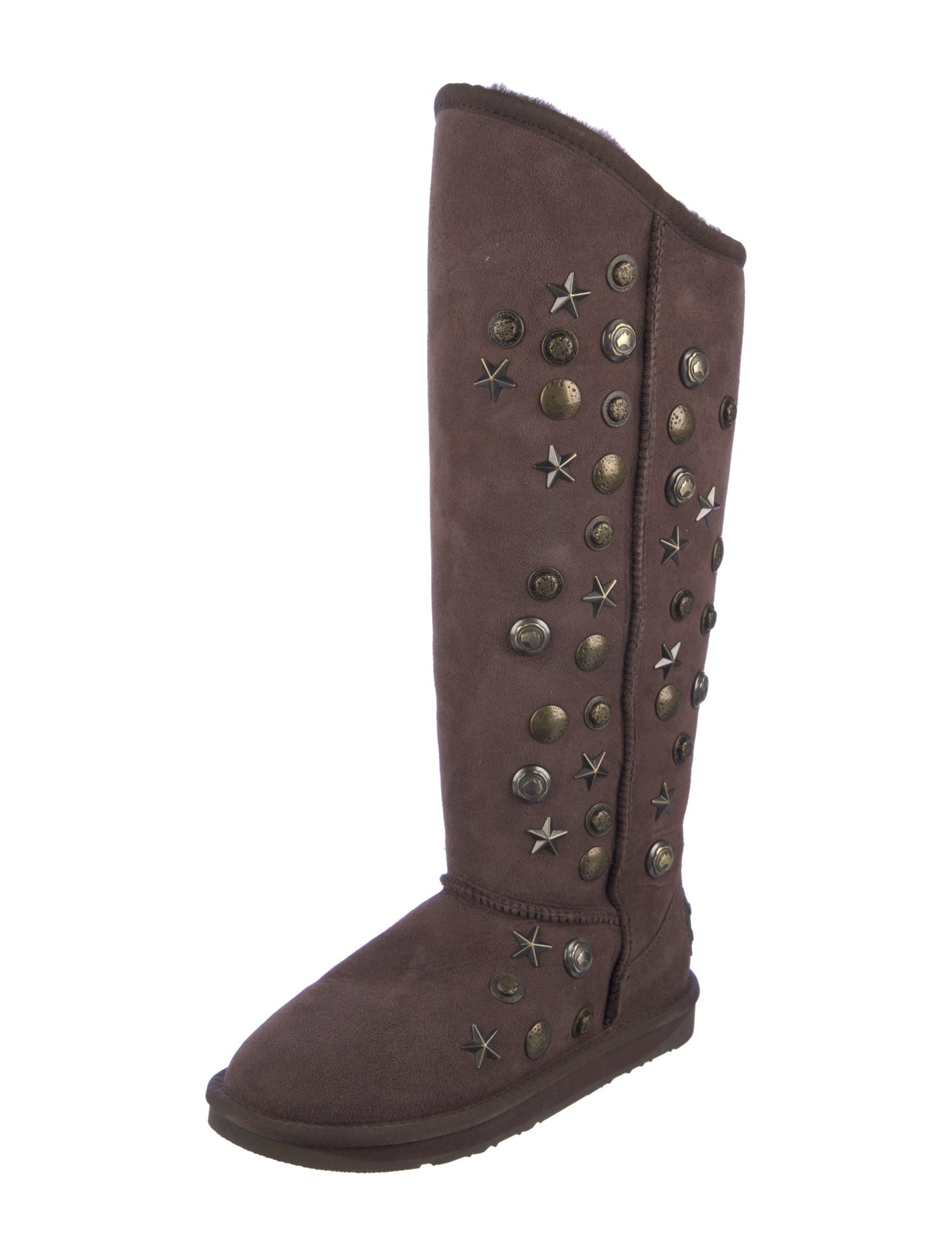 Australia Luxe Collective Suede Studded Accents Boots