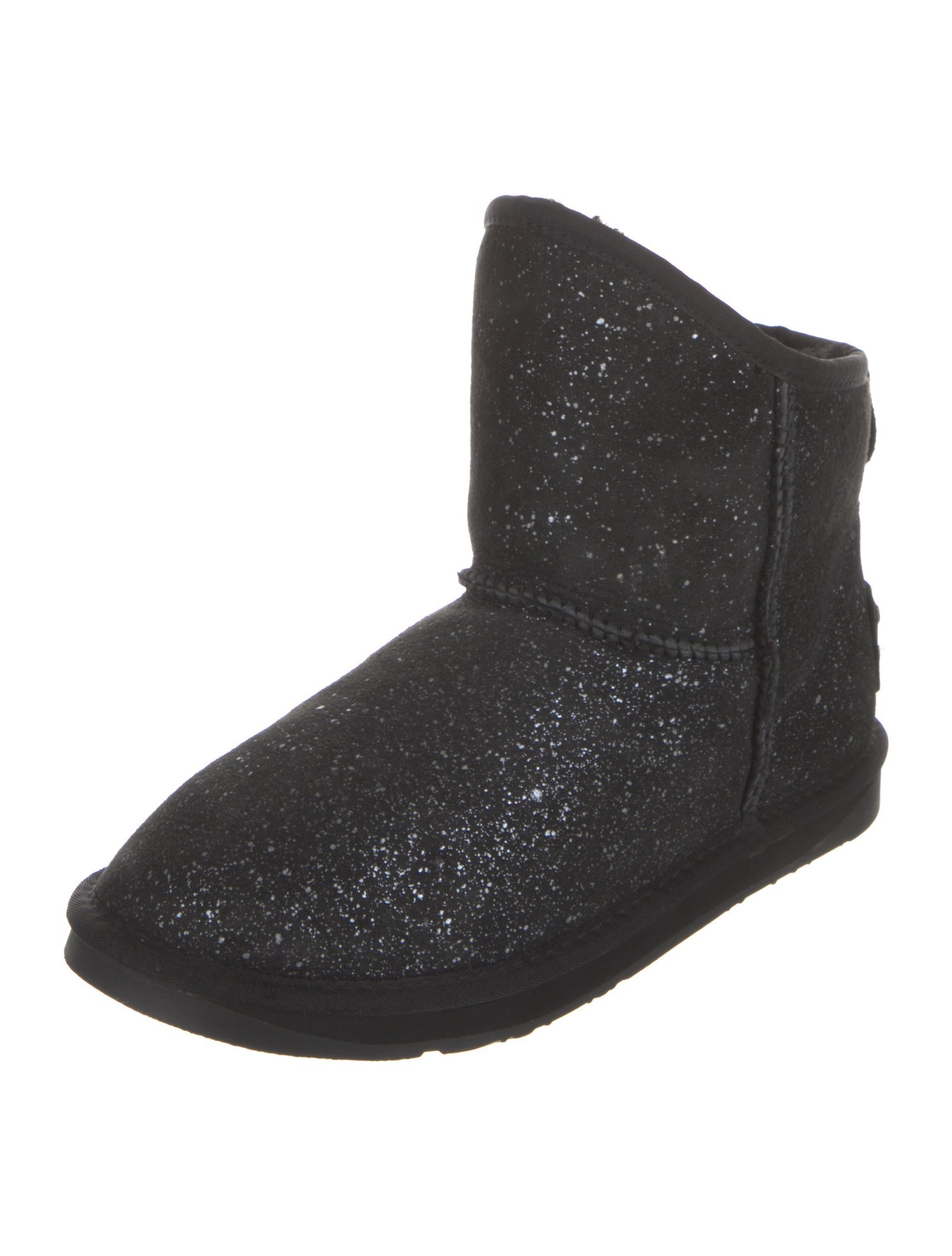 Australia Luxe Collective Suede Fur Trim Chelsea Boots
