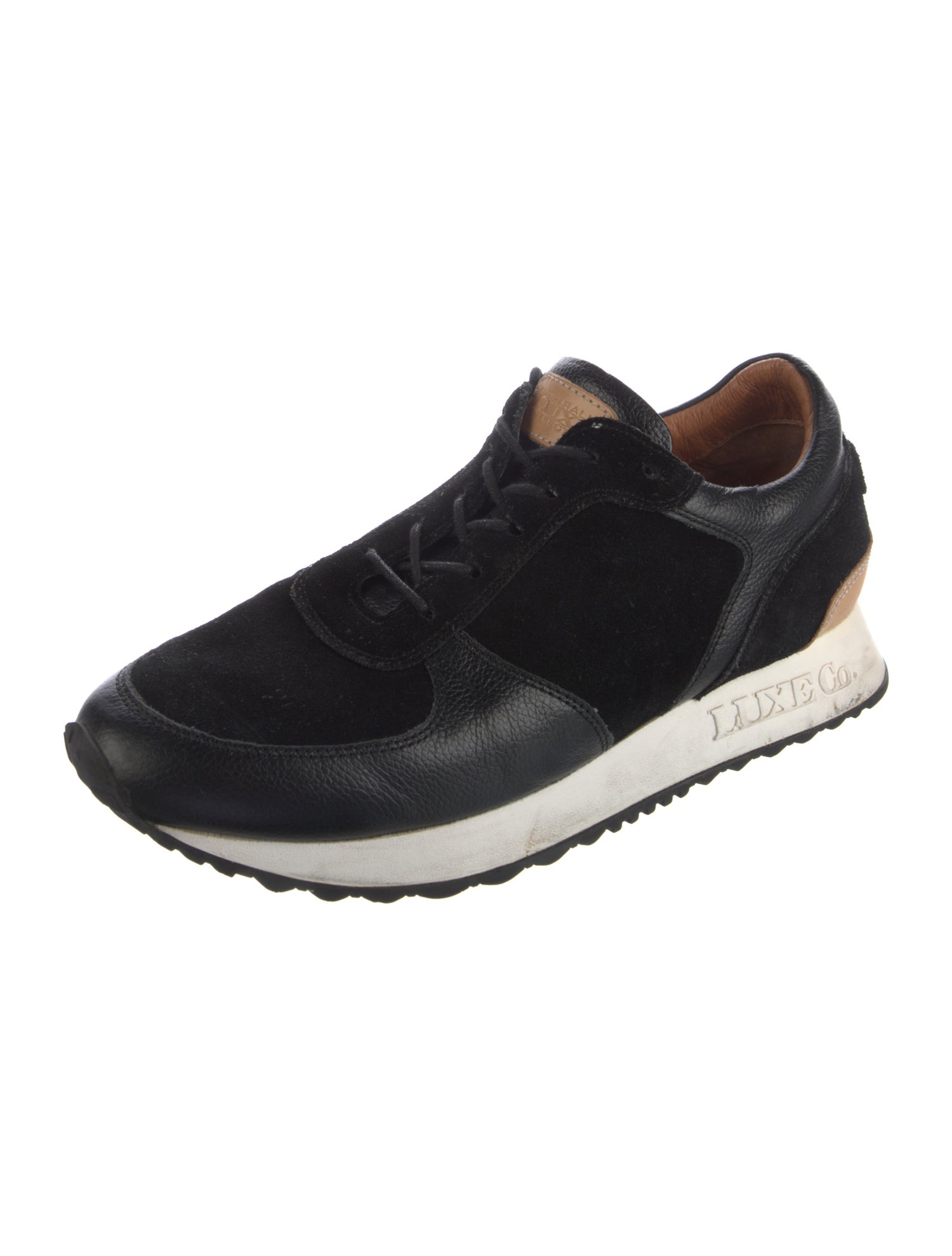 Australia Luxe Collective Suede Leather Trim Embellishment Athletic Sneakers