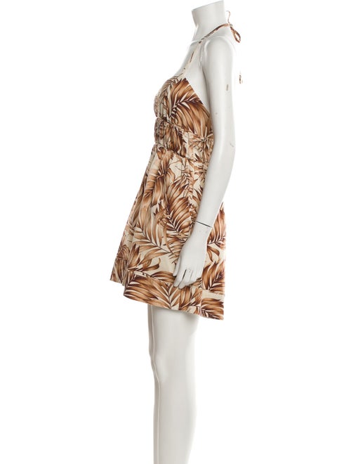 Autumn Adeigbo Printed Halterneck Romper