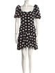 Autumn Adeigbo Polka Dot Print Mini Dress
