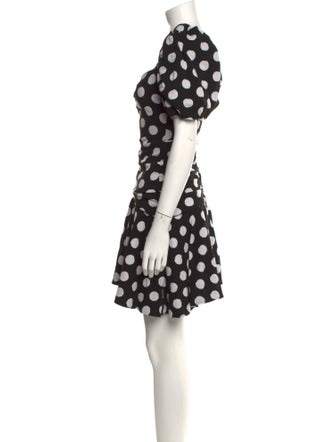 Autumn Adeigbo Polka Dot Print Mini Dress