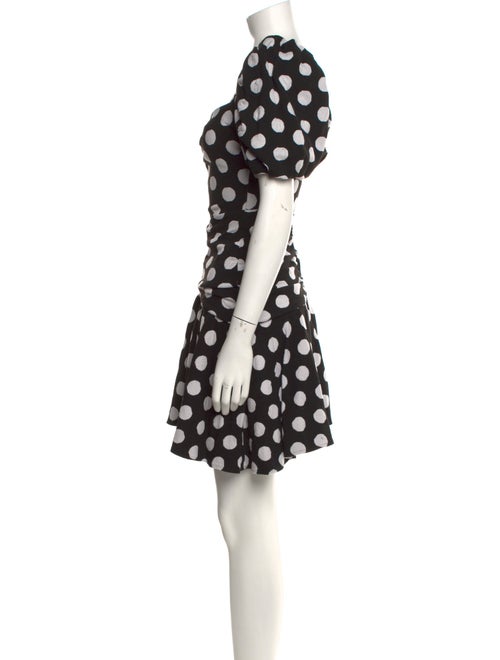 Autumn Adeigbo Polka Dot Print Mini Dress