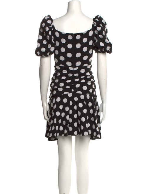 Autumn Adeigbo Polka Dot Print Mini Dress