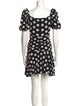 Autumn Adeigbo Polka Dot Print Mini Dress