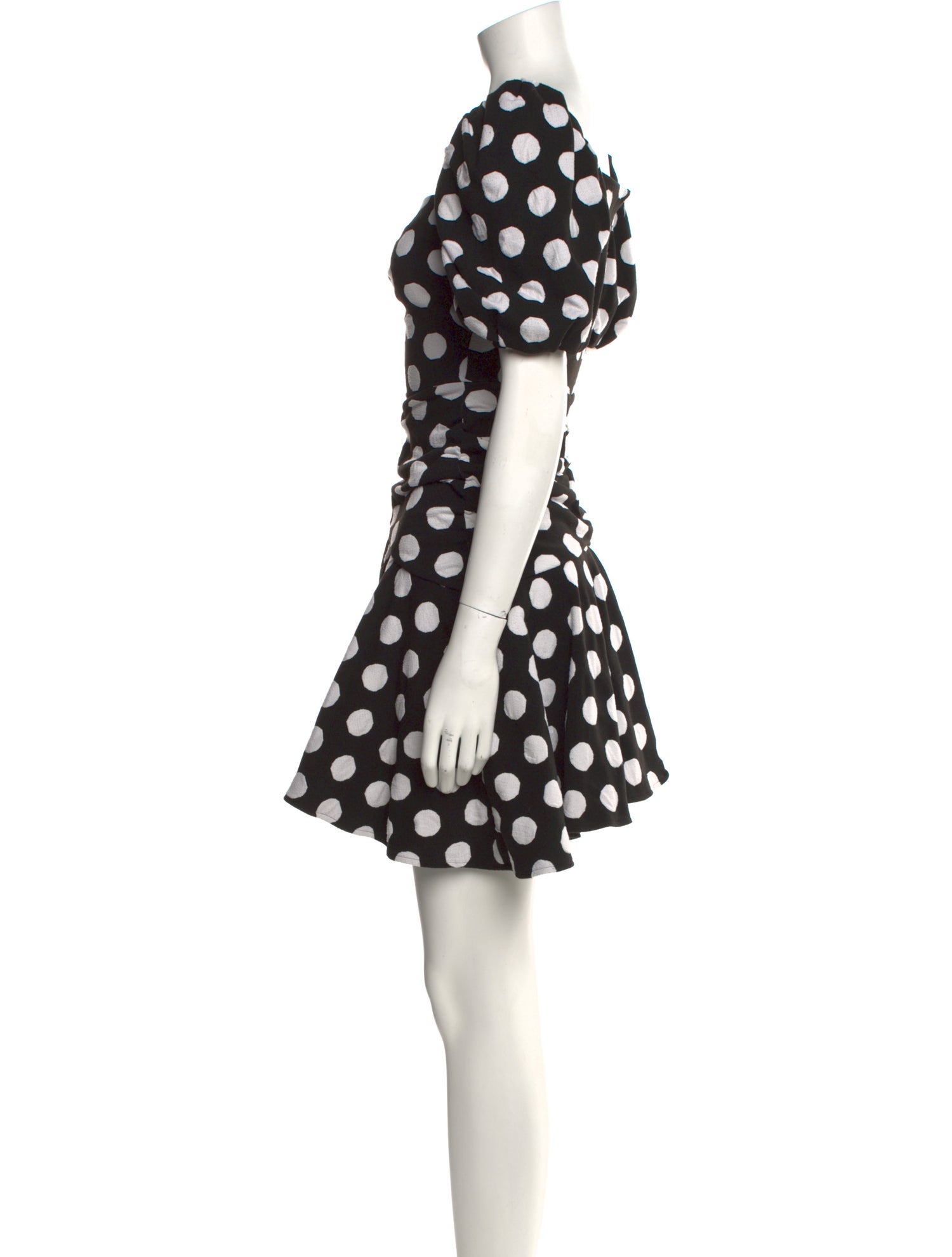 Autumn Adeigbo Polka Dot Print Mini Dress