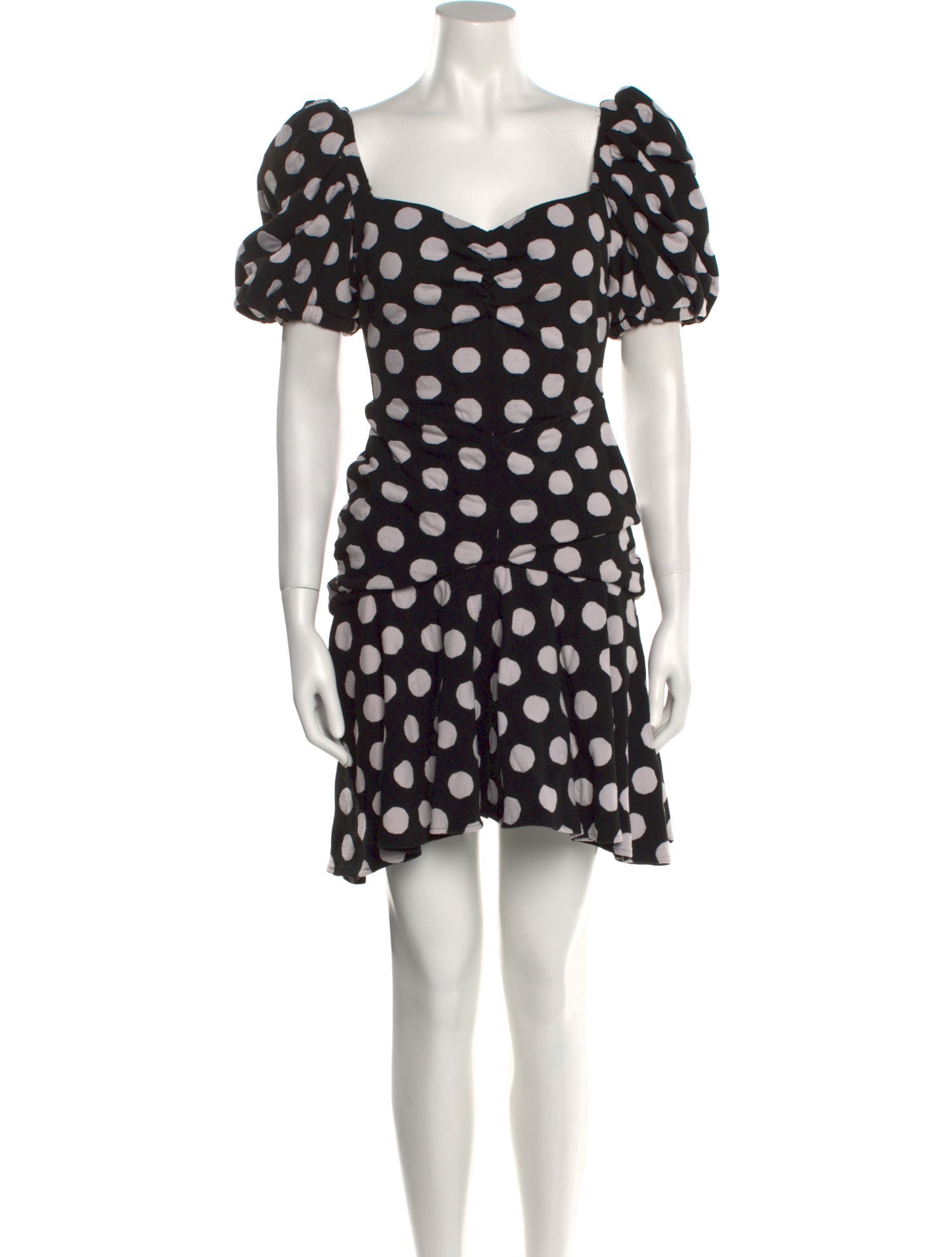 Autumn Adeigbo Polka Dot Print Mini Dress