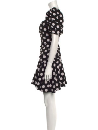 Autumn Adeigbo Polka Dot Print Mini Dress