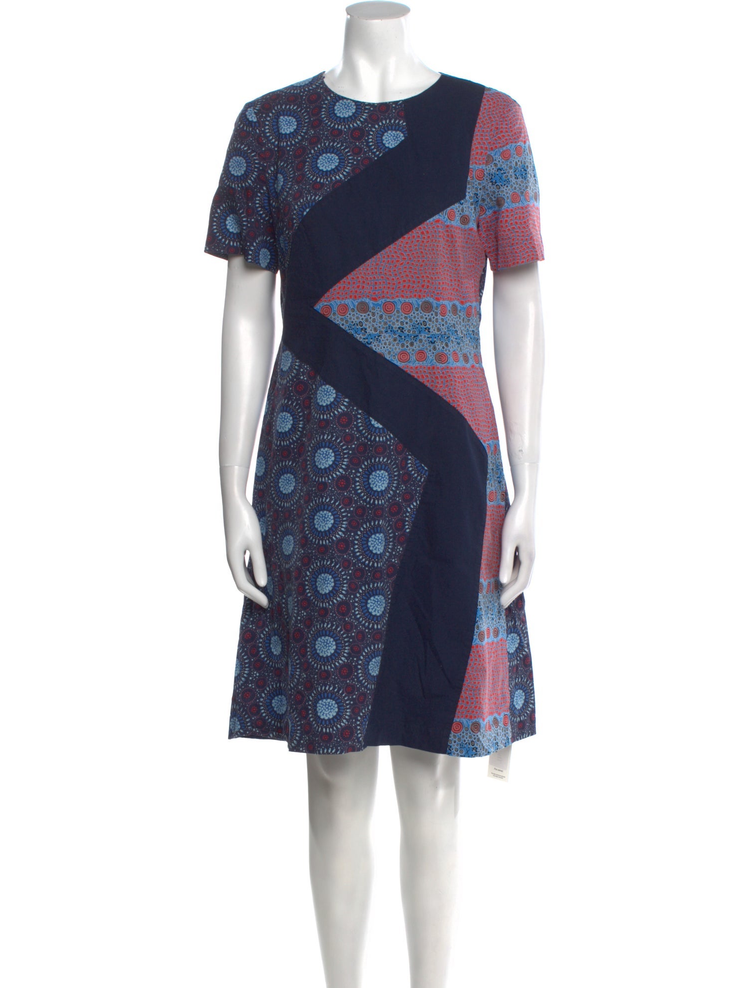 Autumn Adeigbo Paisley Print Knee-Length Dress