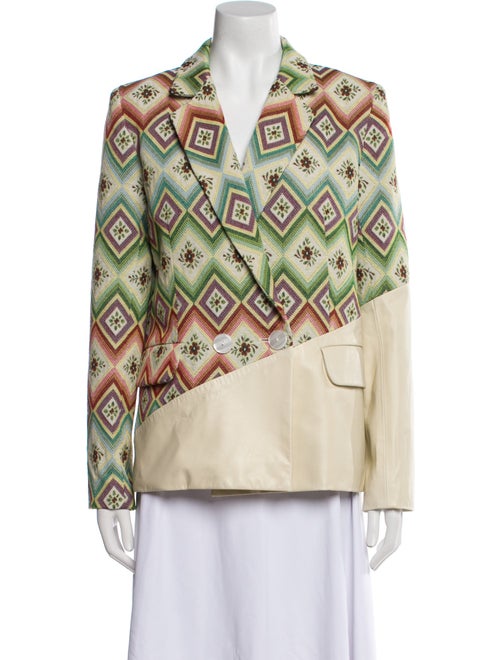 Autumn Adeigbo Printed Blazer