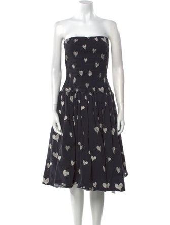 Autumn Adeigbo Printed Mini Dress